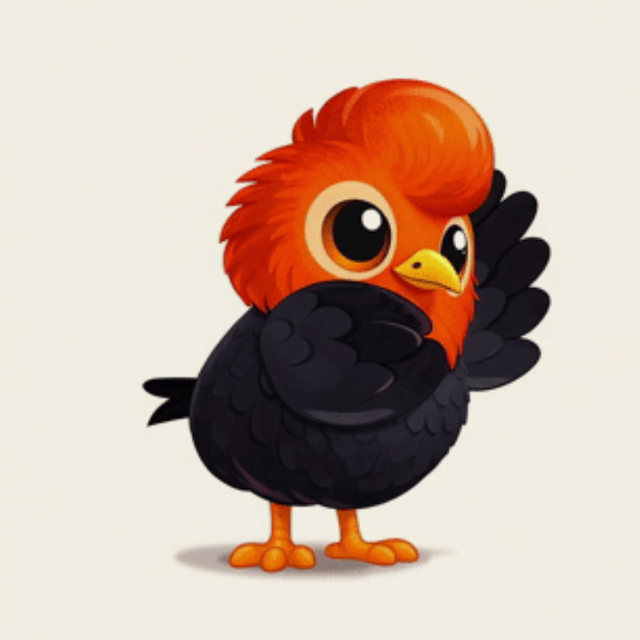 Gallito de las Rocas — mascota de Eligiendo Mi Camino